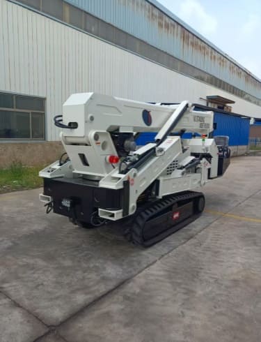Romania 5 Ton Spider Crane Transaction Case