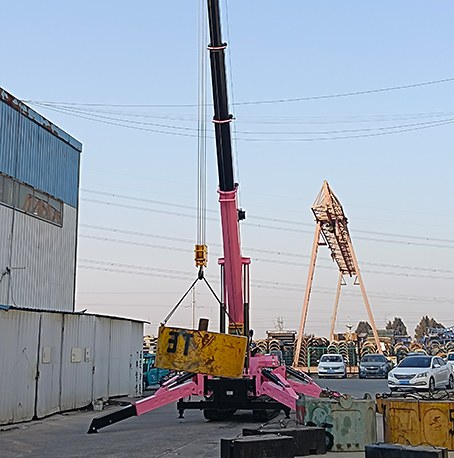 SS 10.0 spider crane